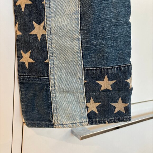 Vintage Hysteric Star Patch Denim Jeans - Picture 3 of 16